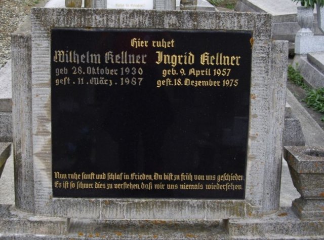 Kellner Wilhelm 1930-1987 Grabstein
